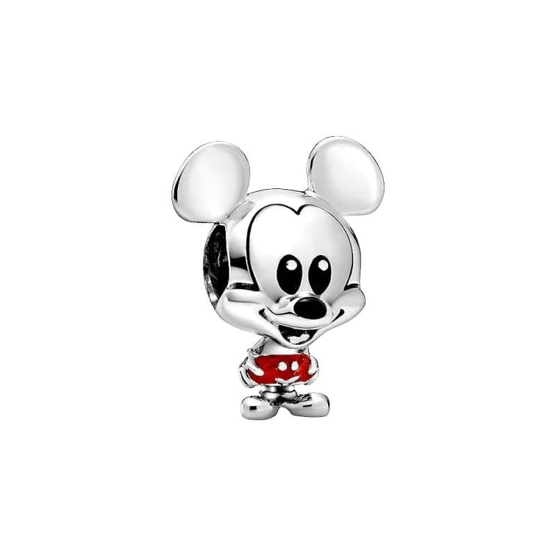 Posrebren talisman Талисман Мики Маус Disney за гривна тип Пандора