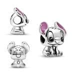 Posrebren talisman Stich Disney Lyubim geroy