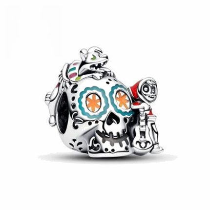 Srebaren talisman Miguel & 038 Dante Skull