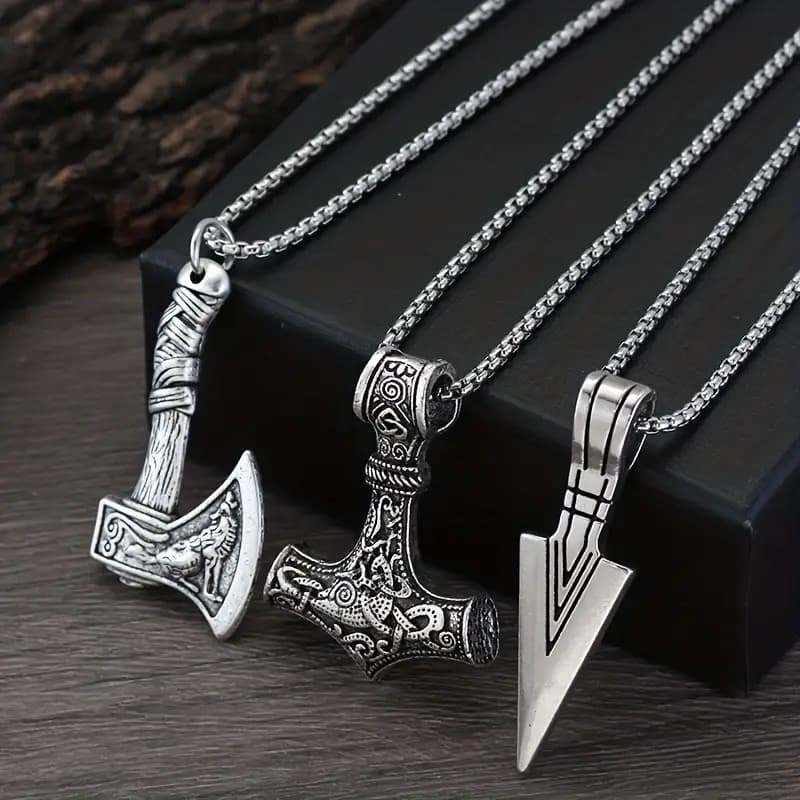 Vikingski kolieta v tsvyat antichno srebro Tri modela, koito shte plenyat sartseto vi