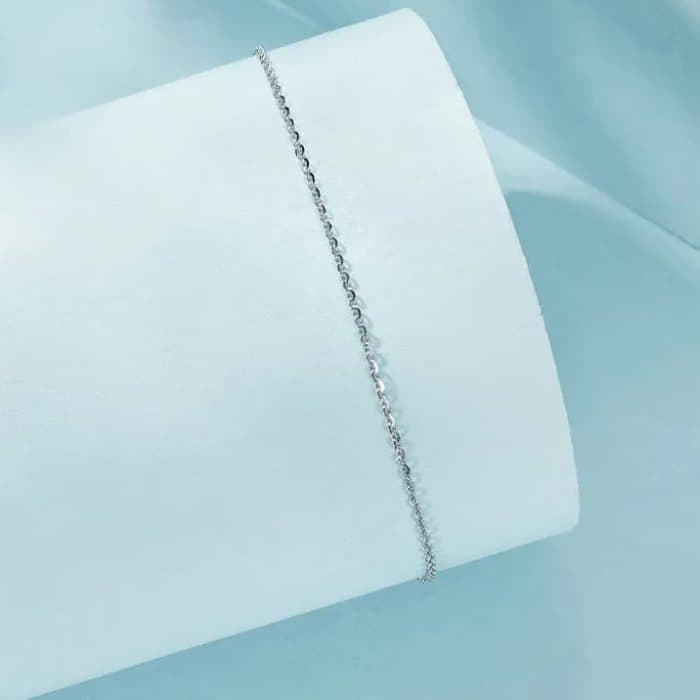 Srebarna grivna za krak 925 Eleganten stil