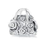 Srebaren talisman Chanta s rozi