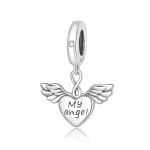 SREBAREN TALISMAN SARTsE S ANGELSKI KRILA MY ANGEL