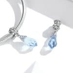 SREBAREN TALISMAN SIN KRISTAL & 8211 ELEGANTNOST I BLYaSAK ZA VAS